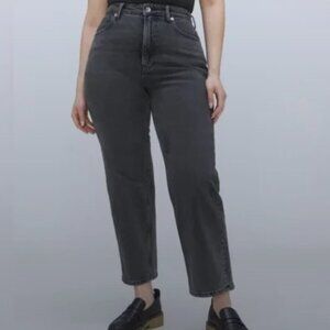 Everlane Curvy Way-High Jean Washed Black 27 Regular